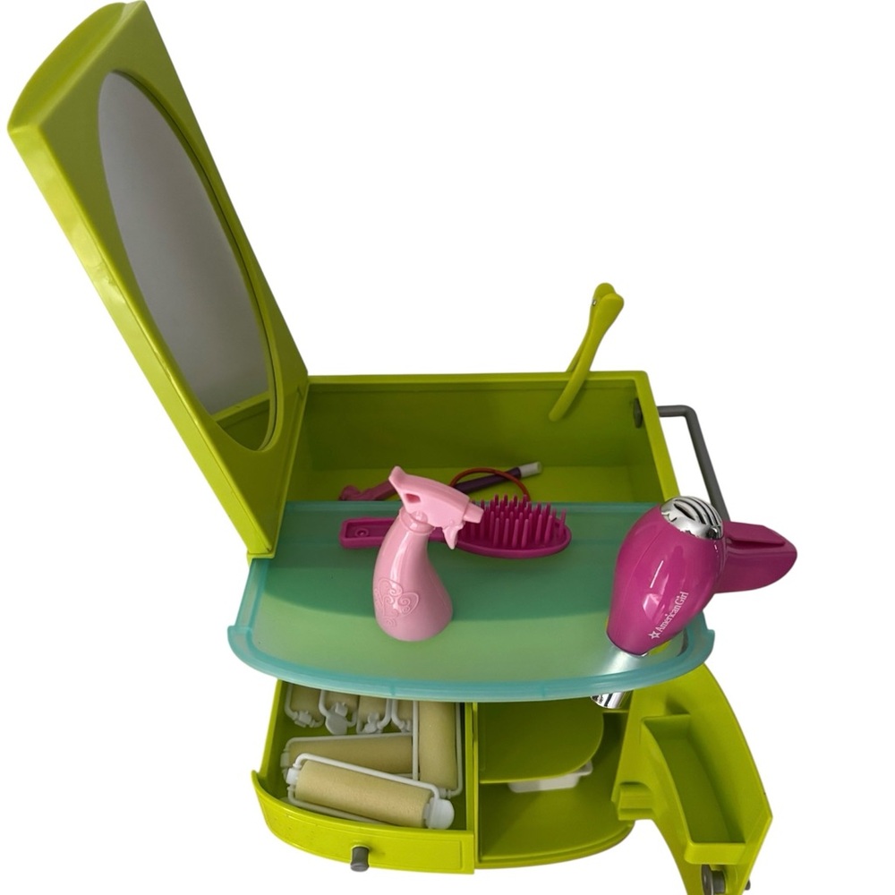 American Girl Salon Cart - 2013 Retired EUC